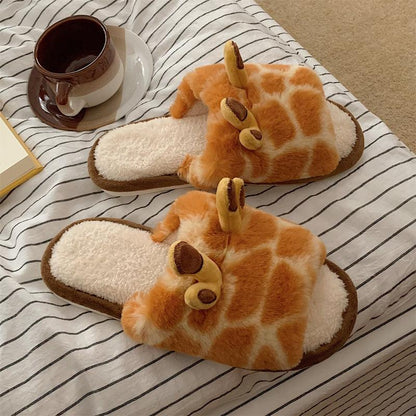 Giraffe Cozy Slippers