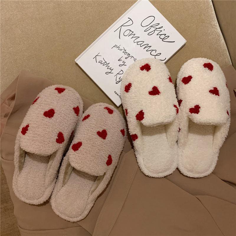 Love Heart Slippers