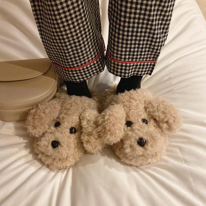 Cute Puppy Dog Slippers