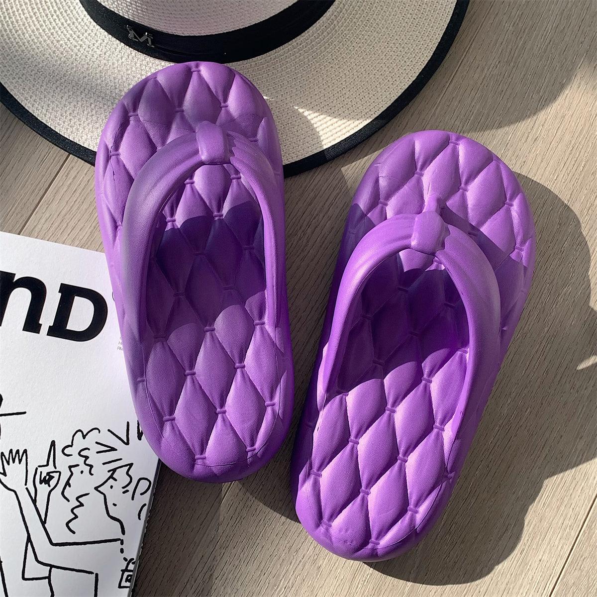 Diamond Shape Flip Flops