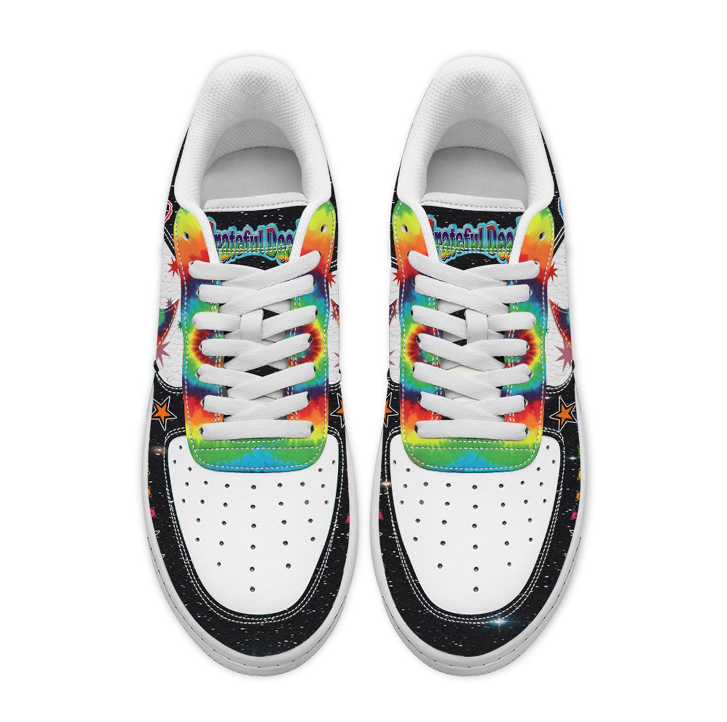 Ideafootwear Grateful Dead Air Low-Top Sneakers Shoes For Men And Women 5