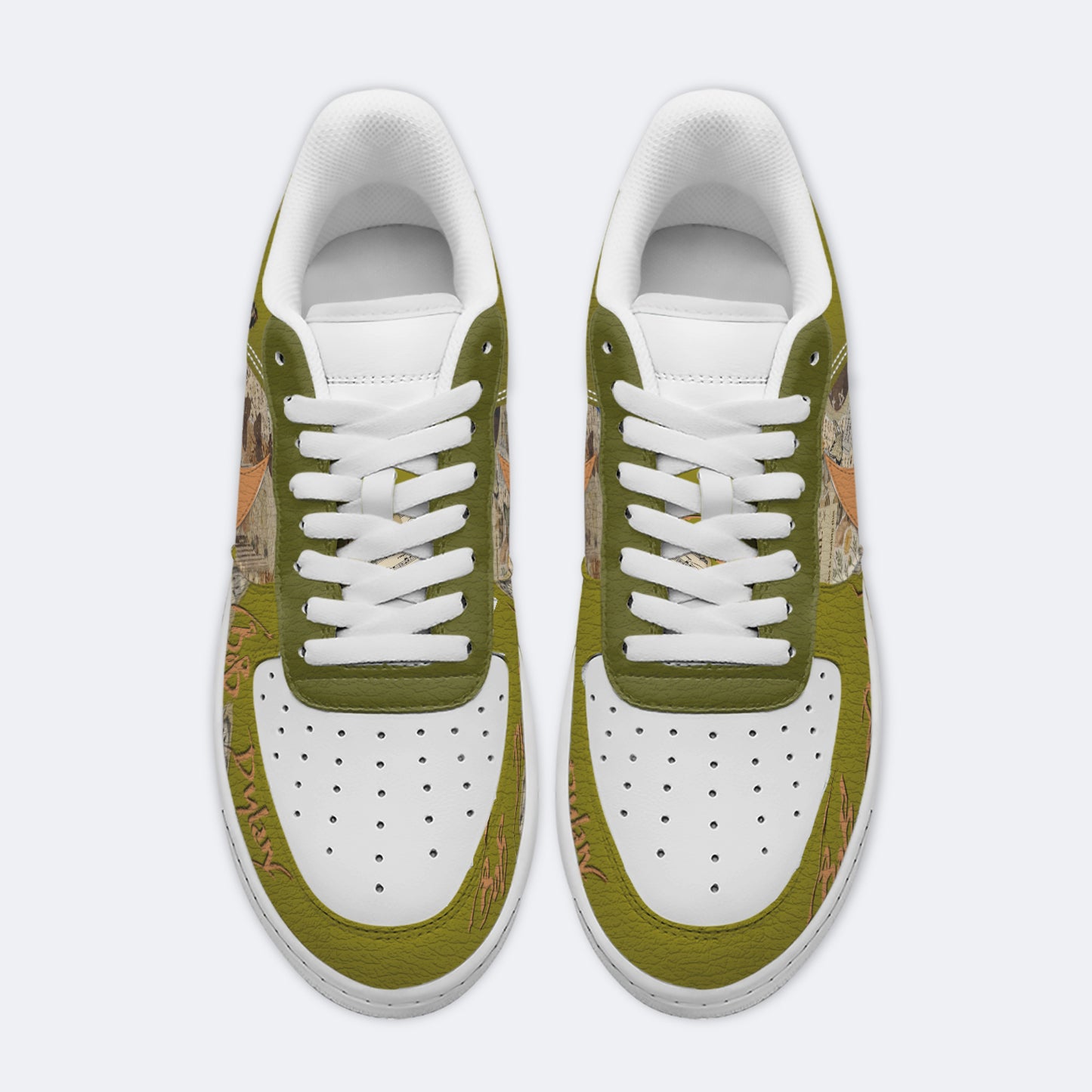 Ideafootwear Bob Dylan Air Low-Top Sneakers Shoes For Men And Women 2