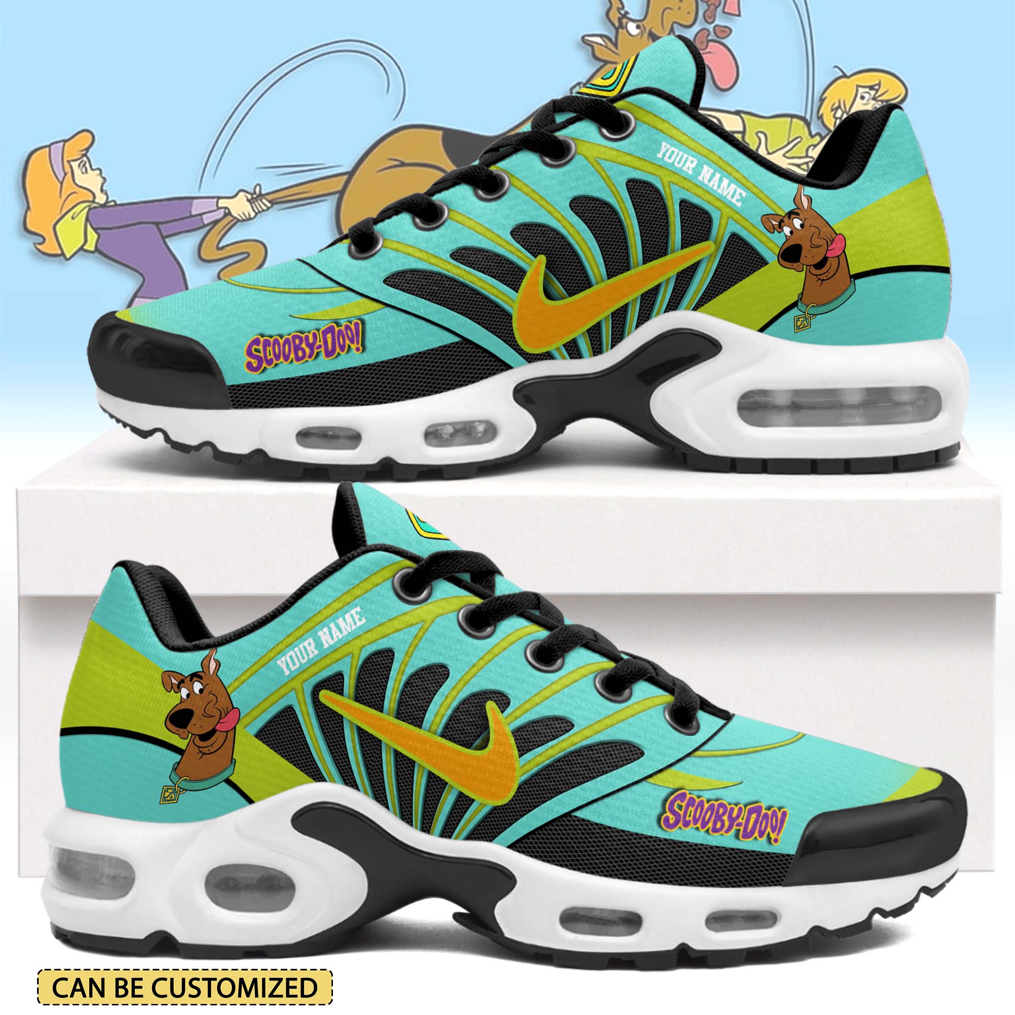 Ideafootwear Scooby Doo TN Shoes Sneakers For Men And Women