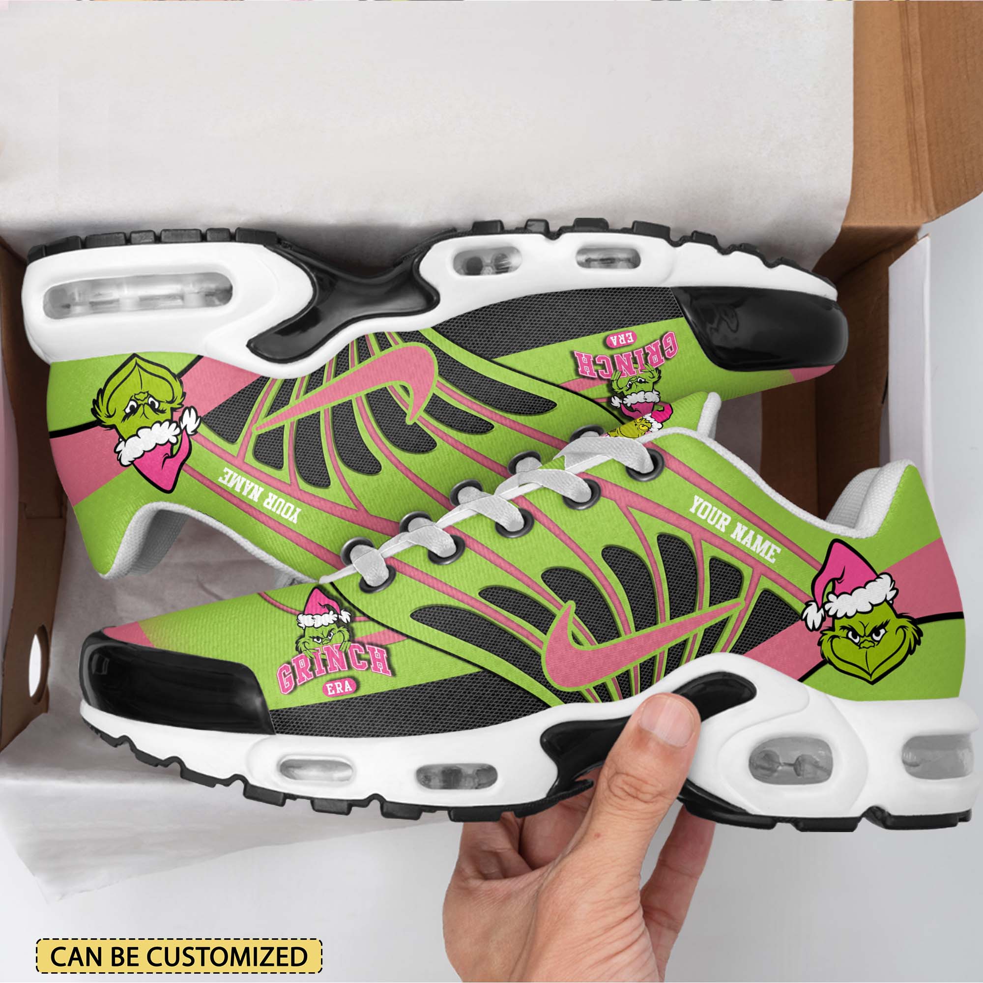 Ideafootwear The Grinch x Christmas TN Shoes Sneakers For Men And Women
