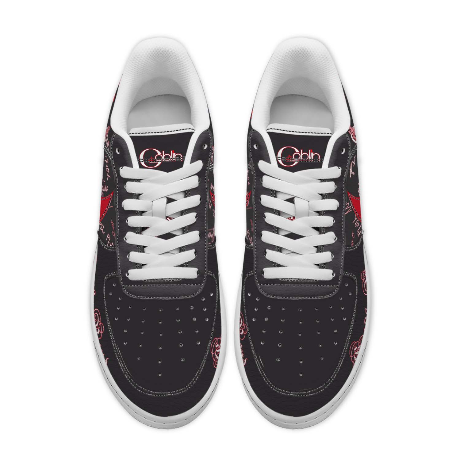 IdeaFootwear Goblin Band Air Low-Top Sneakers Shoes For Men And Women