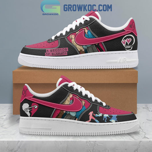 Ideafootwear 5 Seconds of Summer Air Low-Top Sneakers Shoes For Men And Women 1