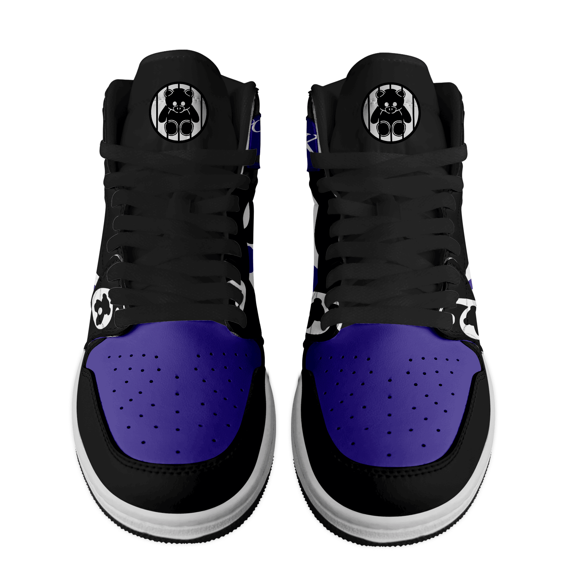 Ideafootwear 6LACK AJ1 High Sneakers Shoes For Men And Women 1