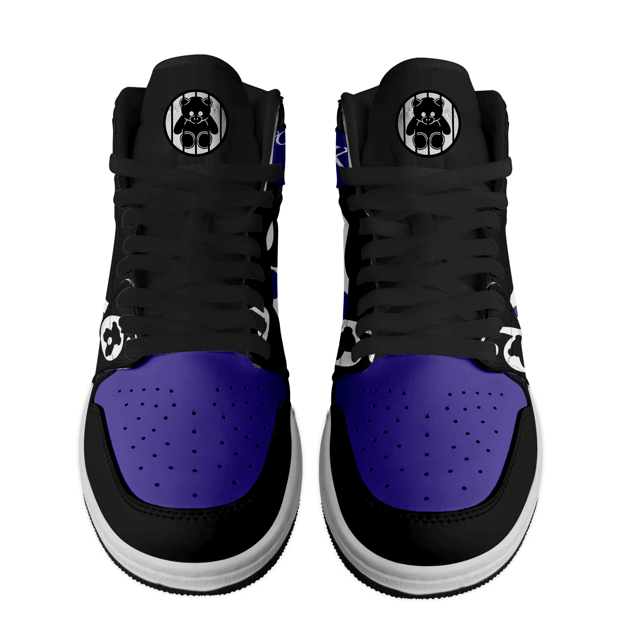 Ideafootwear 6LACK AJ1 High Sneakers Shoes For Men And Women 1