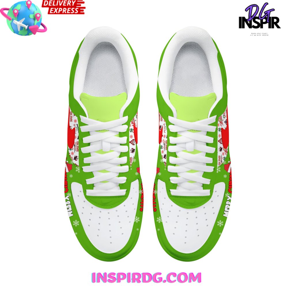 Ideafootwear A Christmas Story Merry Christmas Air Low-Top Sneakers Shoes For Men And Women 1
