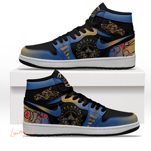 Ideafootwear A Court Of Thorns And Roses AJ1 High Sneakers Shoes For Men And Women 2