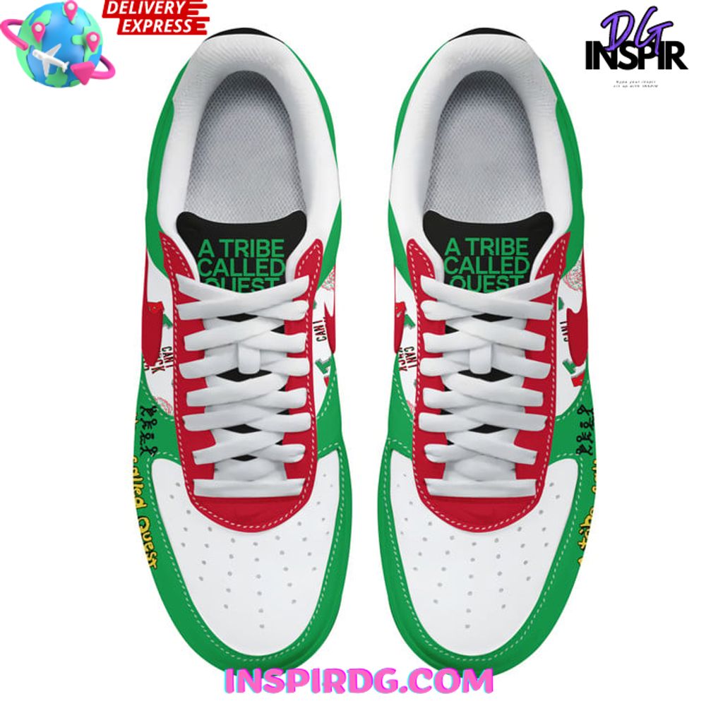 Ideafootwear A Tribe Called Quest Rock &amp; Roll Hall of Fame Air Low-Top Sneakers Shoes For Men And Women 1