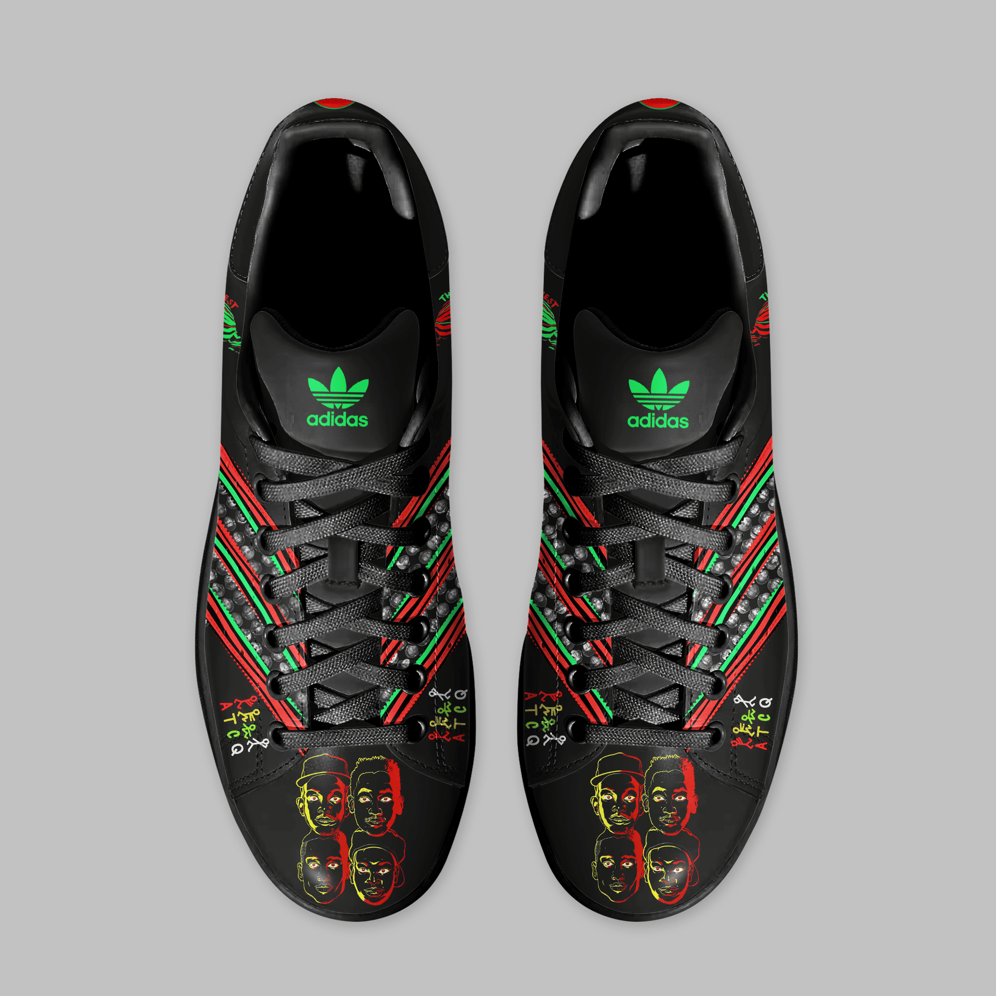 Ideafootwear A Tribe Called Quest Skate Stan Shoes Sneakes For Men And Women 1