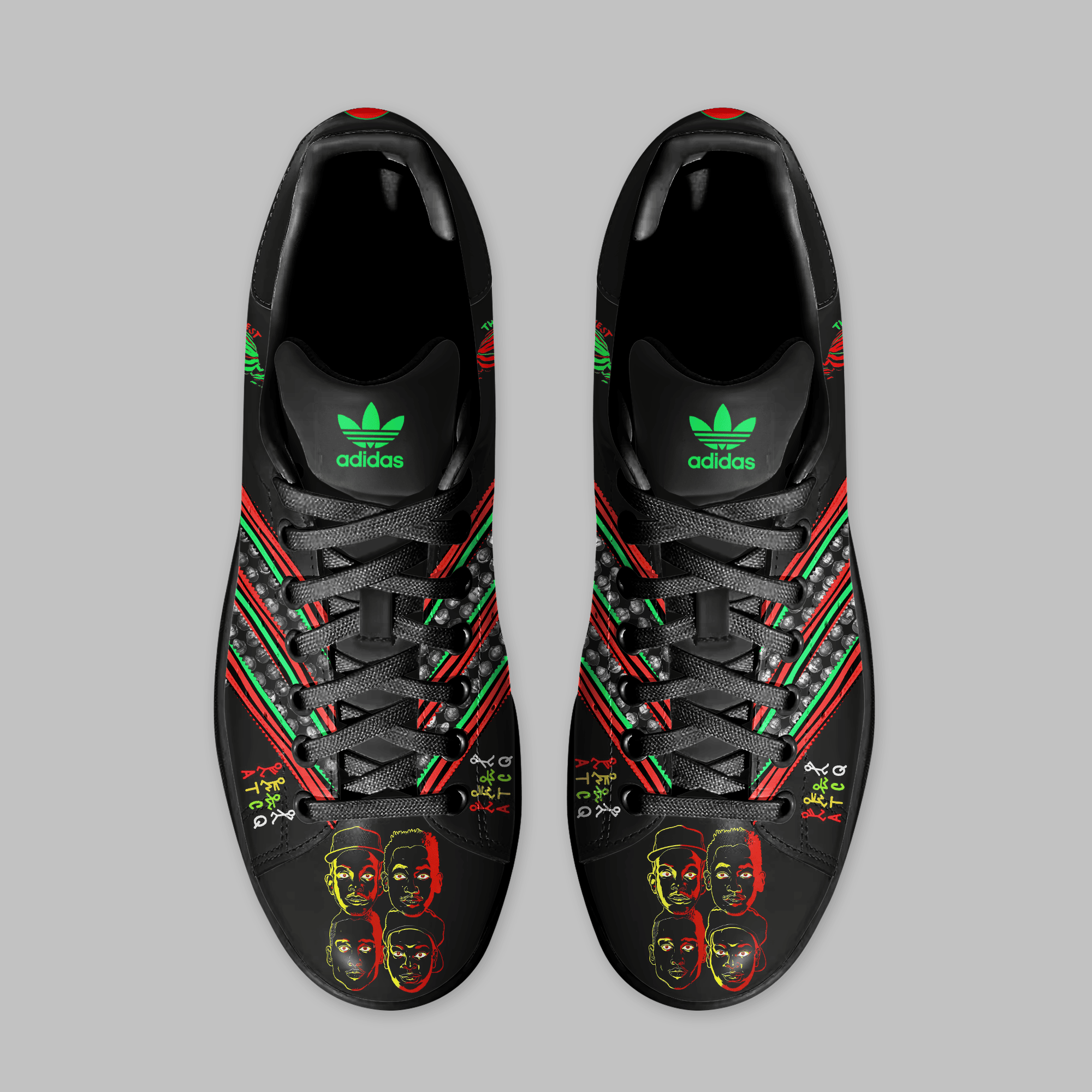 Ideafootwear A Tribe Called Quest Skate Stan Shoes Sneakes For Men And Women 1