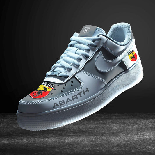 Ideafootwear Abarth Air Low-Top Sneakers Shoes For Men And Women 4
