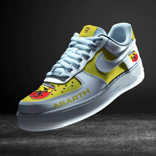 Ideafootwear Abarth Air Low-Top Sneakers Shoes For Men And Women 1