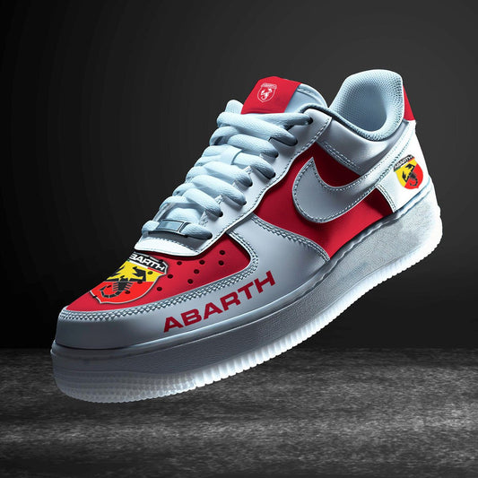 Ideafootwear Abarth Air Low-Top Sneakers Shoes For Men And Women 2