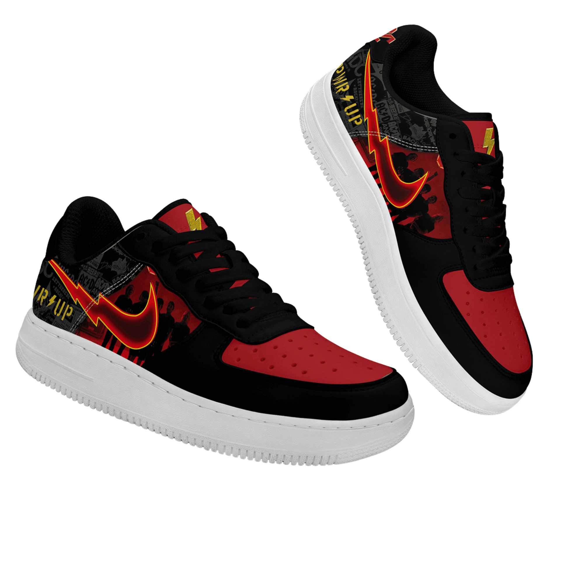 Ideafootwear AC-DC Air Low-Top Sneakers Shoes For Men And Women 3