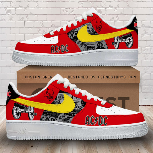 Ideafootwear AC/DC Air Low-Top Sneakers Shoes For Men And Women 3