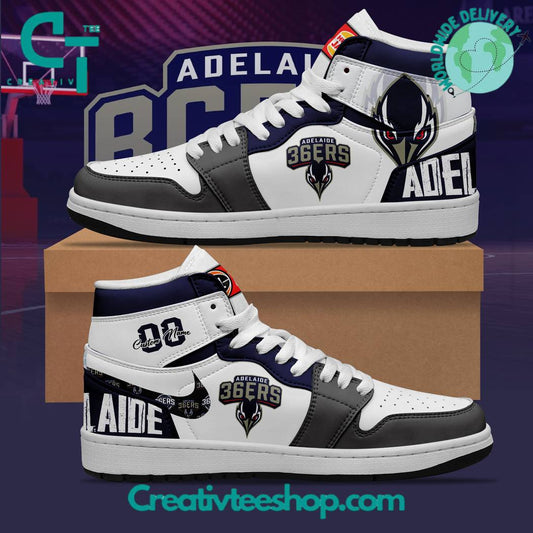 Ideafootwear Adelaide 36ers AJ1 High Sneakers Shoes For Men And Women 1