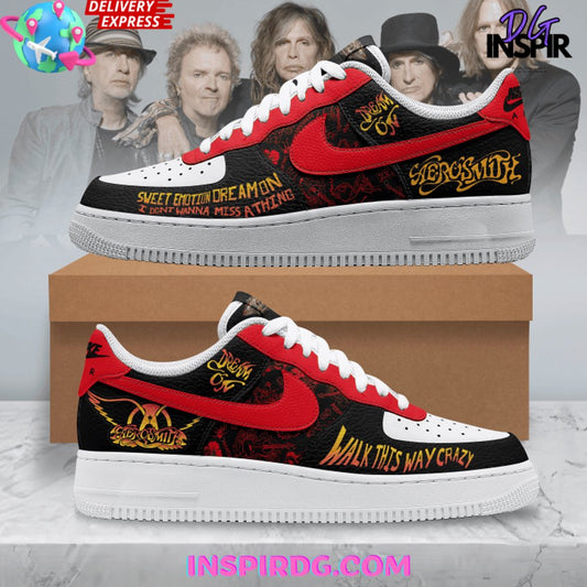 Ideafootwear Aerosmith Air Low-Top Sneakers Shoes For Men And Women 2