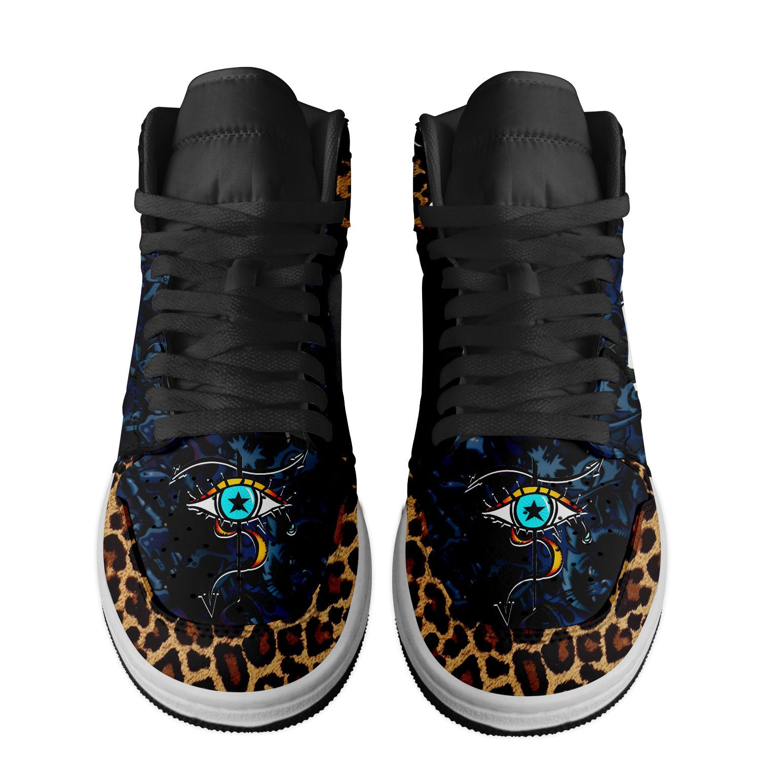 Ideafootwear Aerosmith AJ1 High Sneakers Shoes For Men And Women 5