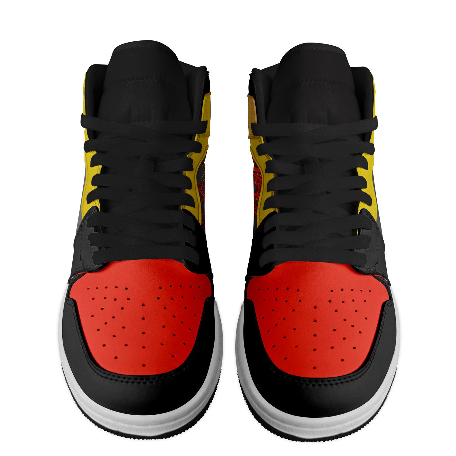 Ideafootwear Aerosmith AJ1 High Sneakers Shoes For Men And Women 3
