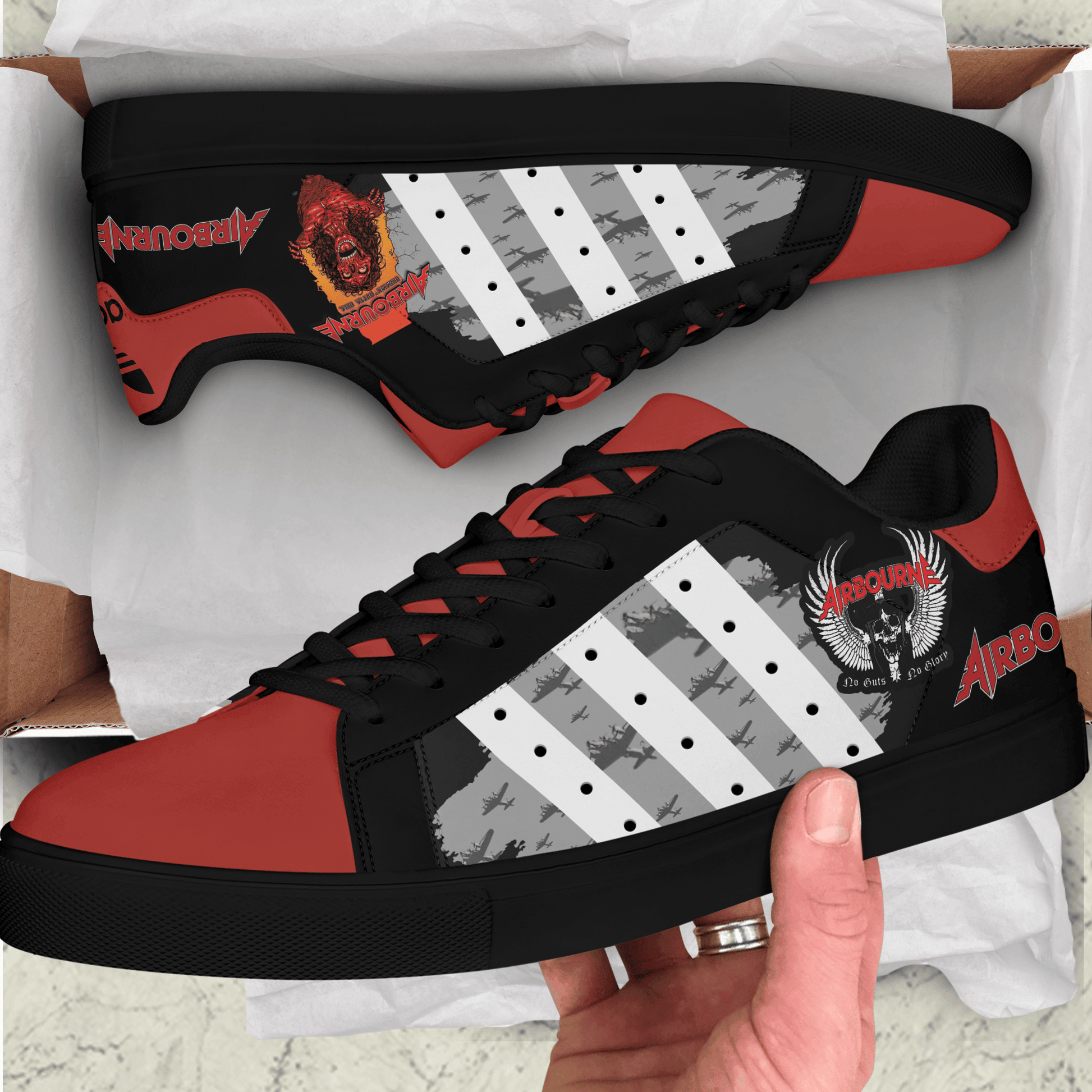 Ideafootwear Airbourne Skate Stan Shoes Sneakes For Men And Women  1