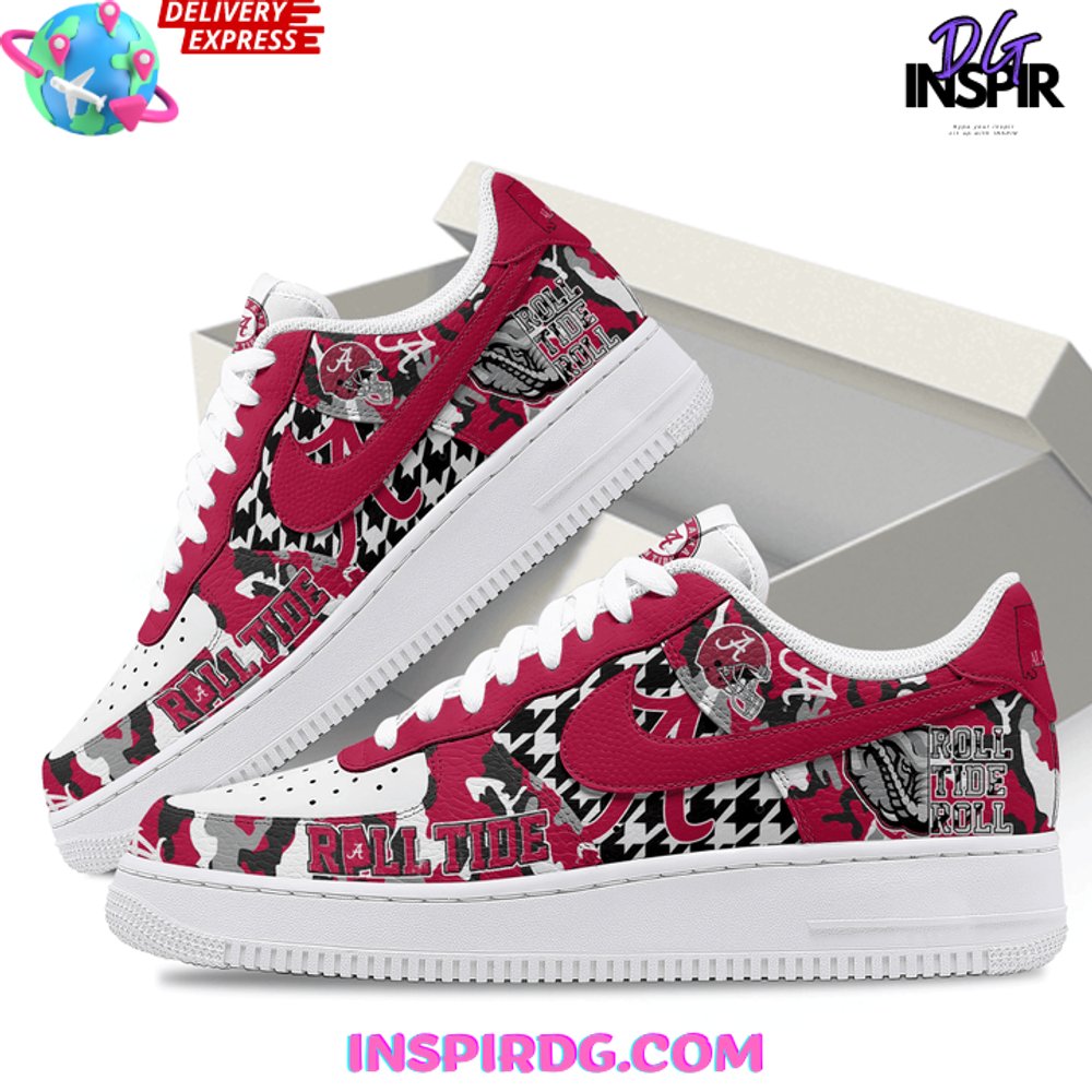 Ideafootwear Alabama Crimson Tide Air Low-Top Sneakers Shoes For Men And Women 9