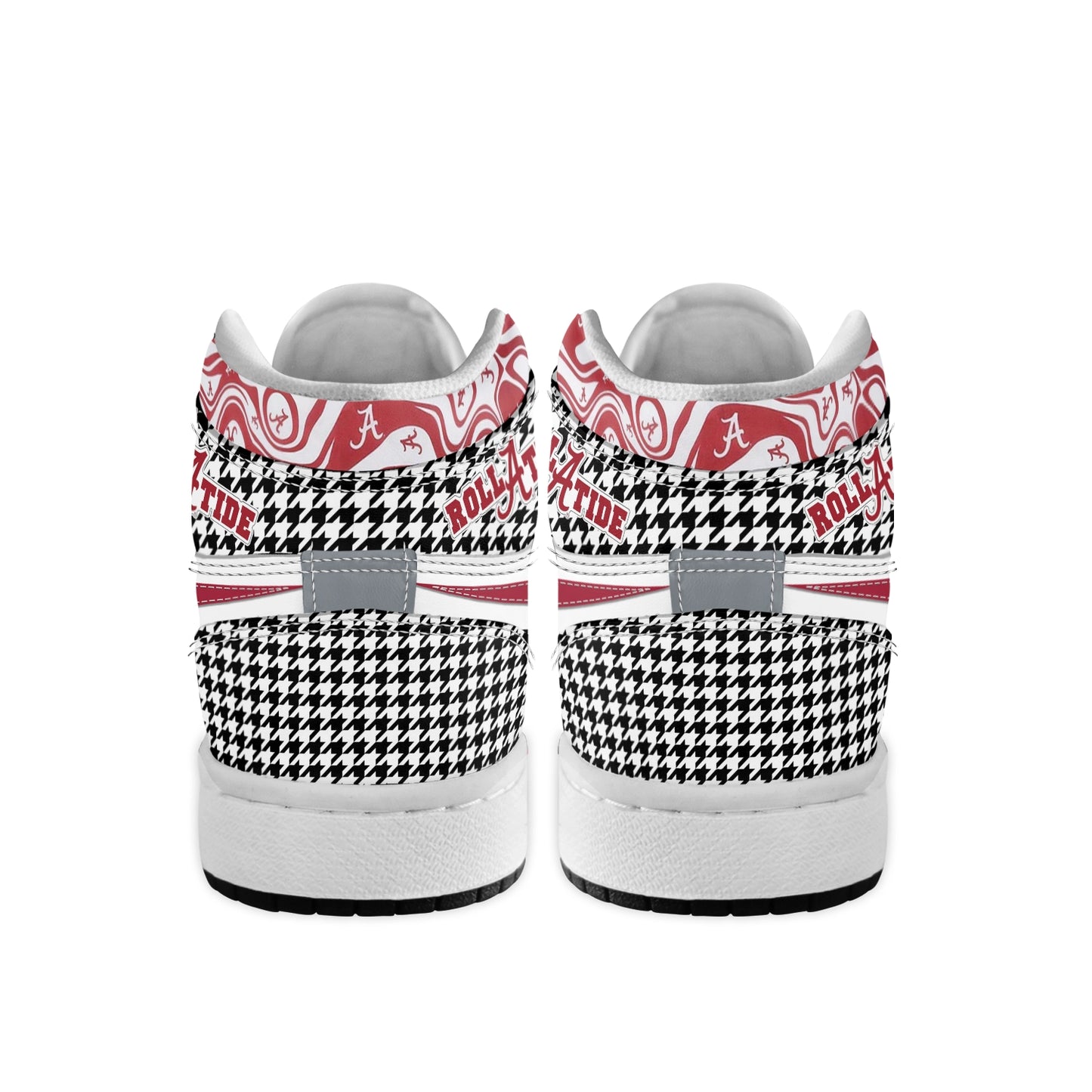 Ideafootwear Alabama Crimson Tide AJ1 High Sneakers Shoes For Men And Women 2