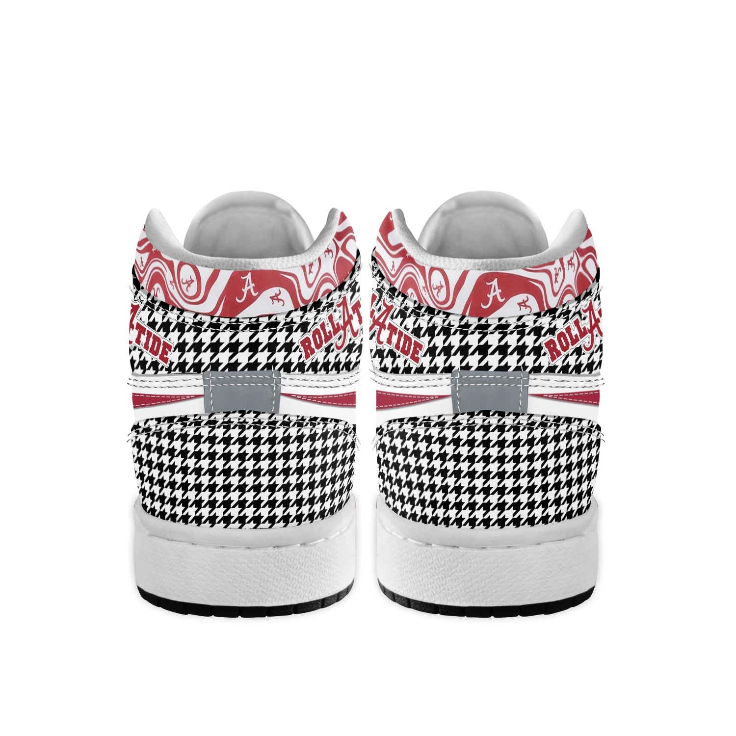 Ideafootwear Alabama Crimson Tide AJ1 High Sneakers Shoes For Men And Women 2