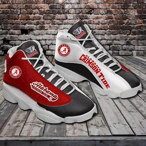 Ideafootwear Alabama Crimson Tide AJ13 Sneakers Shoes For Men And Women 21