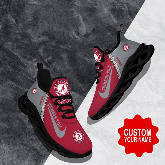 Ideafootwear Alabama Crimson Tide Max Soul Shoes Sneakers For Men And Women 2