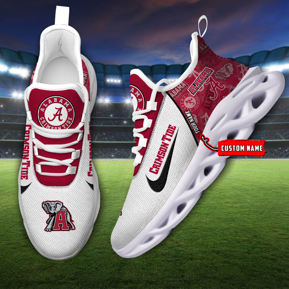 Ideafootwear Alabama Crimson Tide Max Soul Shoes Sneakers For Men And Women 1