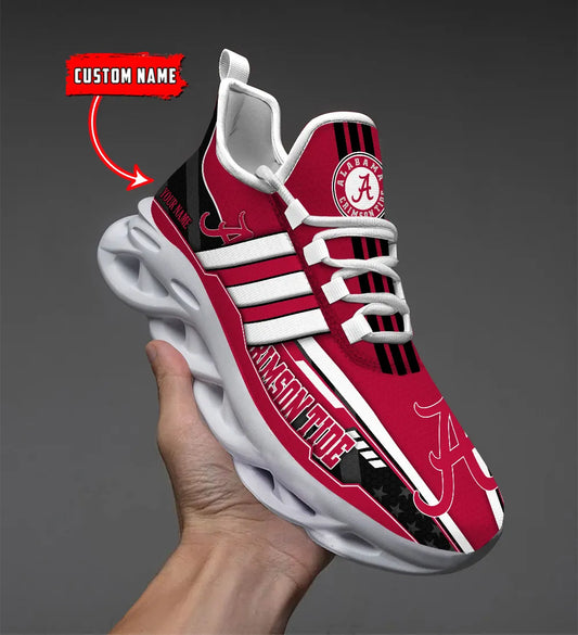 Ideafootwear Alabama Crimson Tide Max Soul Shoes Sneakers For Men And Women 3