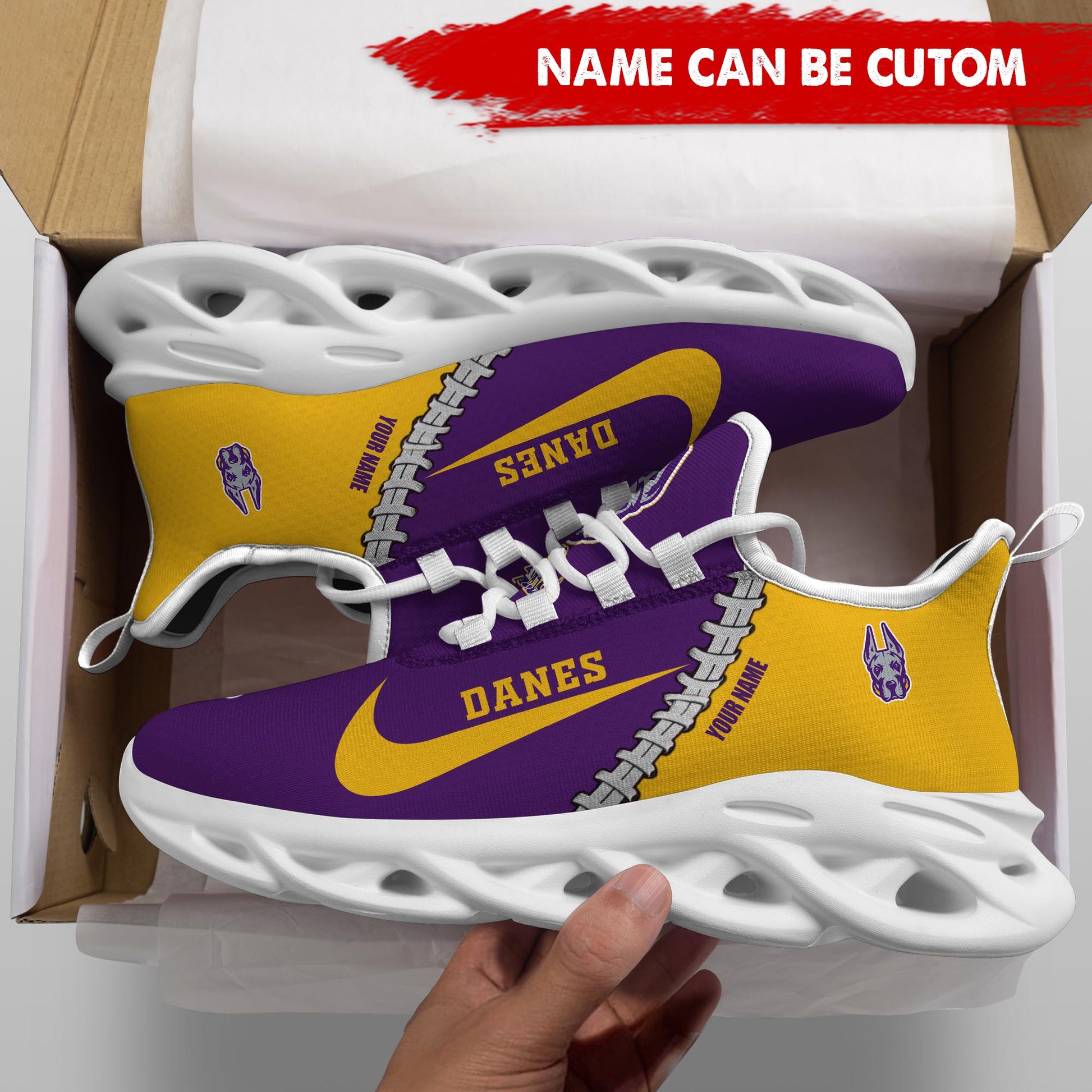 Ideafootwear Albany Great Danes Max Soul Shoes Sneakers For Men And Women 1