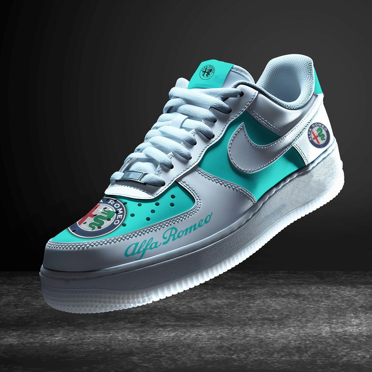 Ideafootwear Alfa Romeo Air Low-Top Sneakers Shoes For Men And Women 6