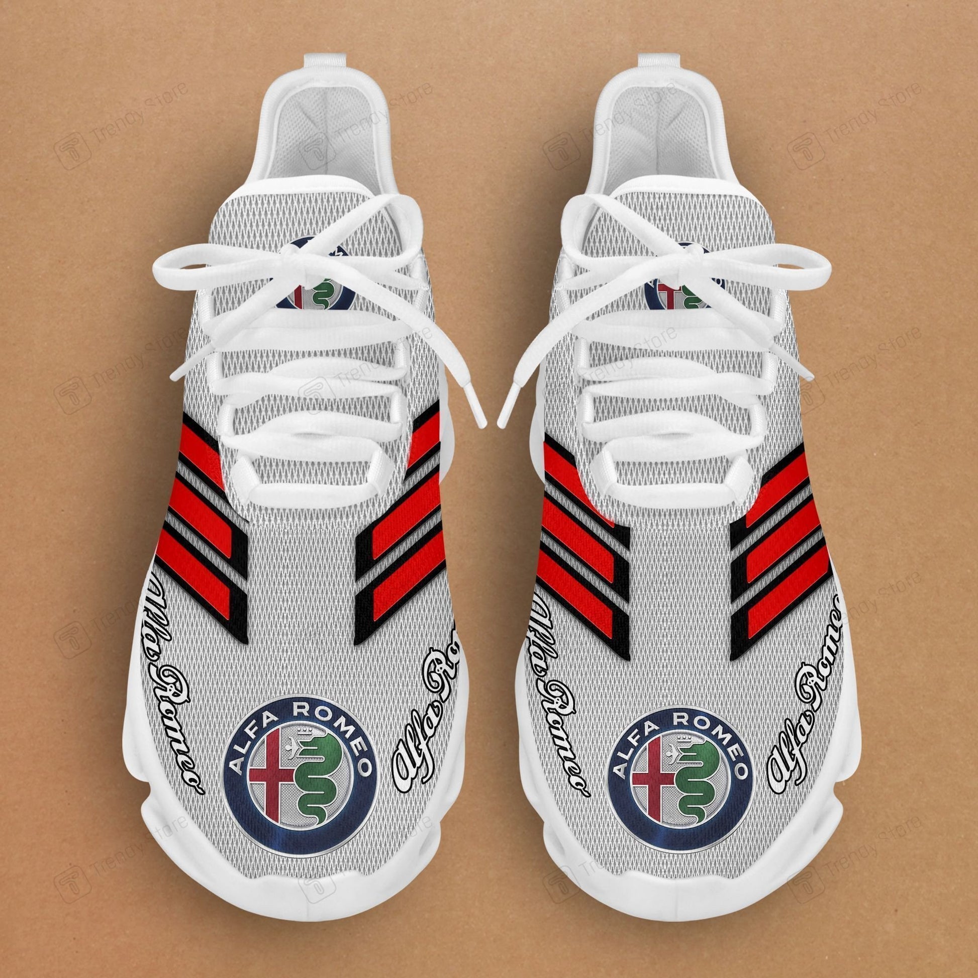 Ideafootwear Alfa Romeo Max Soul Shoes Sneakers For Men And Women 3