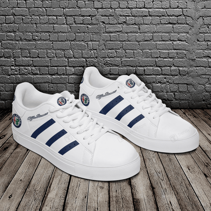Ideafootwear Alfa Romeo Skate Stan Shoes Sneakes For Men And Women 1