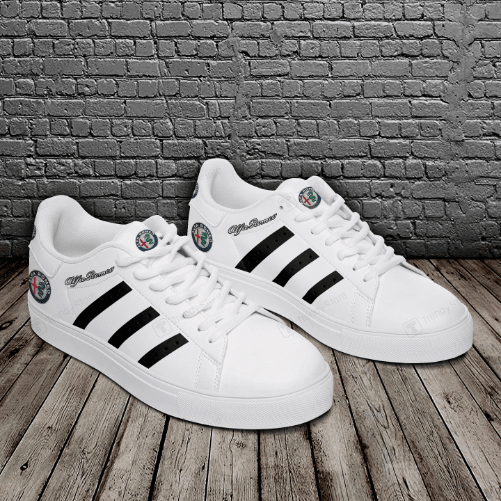 Ideafootwear Alfa Romeo Skate Stan Shoes Sneakes For Men And Women 3