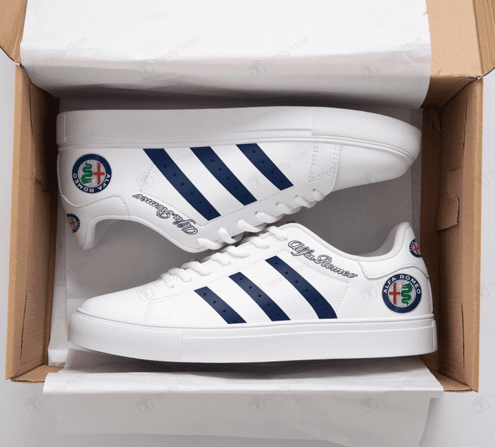 Ideafootwear Alfa Romeo Skate Stan Shoes Sneakes For Men And Women 1