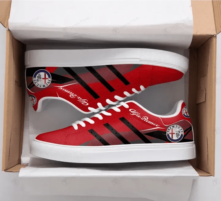 Ideafootwear Alfa Romeo Skate Stan Shoes Sneakes For Men And Women 7