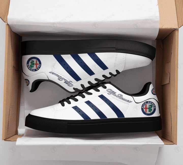 Ideafootwear Alfa Romeo Skate Stan Shoes Sneakes For Men And Women 1