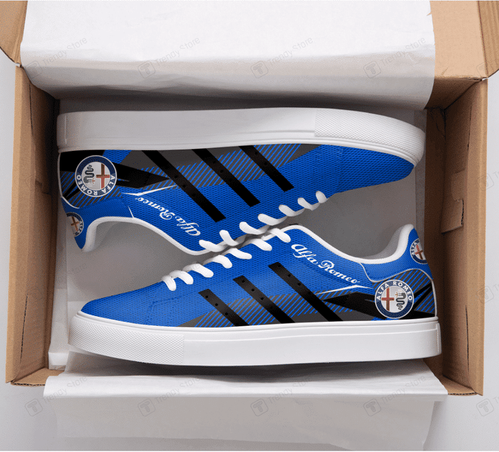 Ideafootwear Alfa Romeo Skate Stan Shoes Sneakes For Men And Women 5