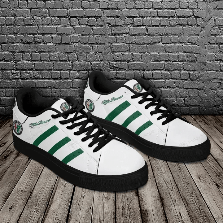 Ideafootwear Alfa Romeo Skate Stan Shoes Sneakes For Men And Women 2