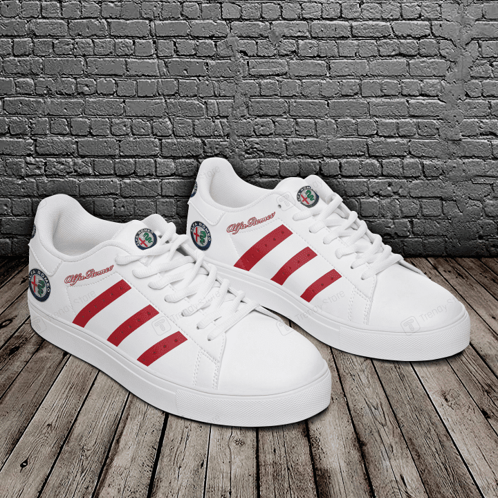 Ideafootwear Alfa Romeo Skate Stan Shoes Sneakes For Men And Women 6