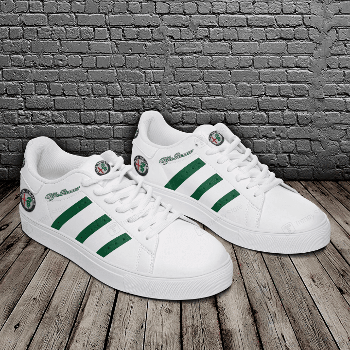 Ideafootwear Alfa Romeo Skate Stan Shoes Sneakes For Men And Women 2