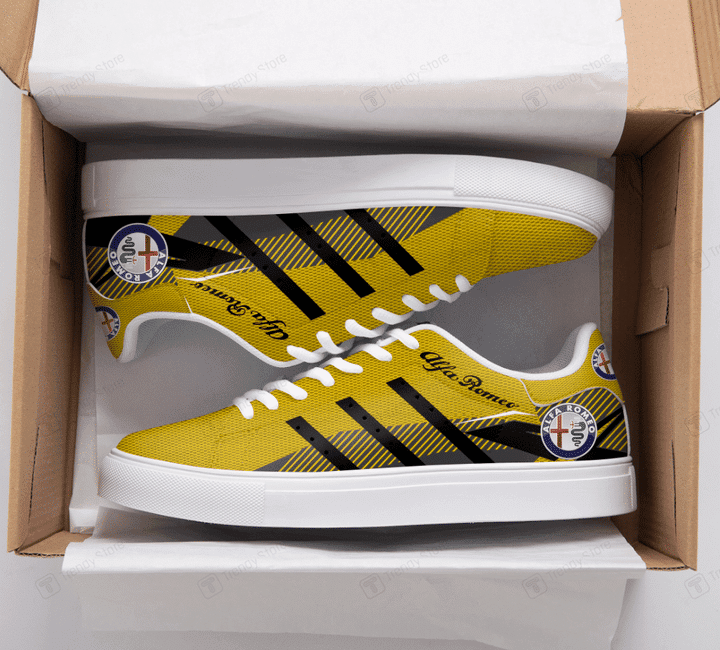 Ideafootwear Alfa Romeo Skate Stan Shoes Sneakes For Men And Women 8