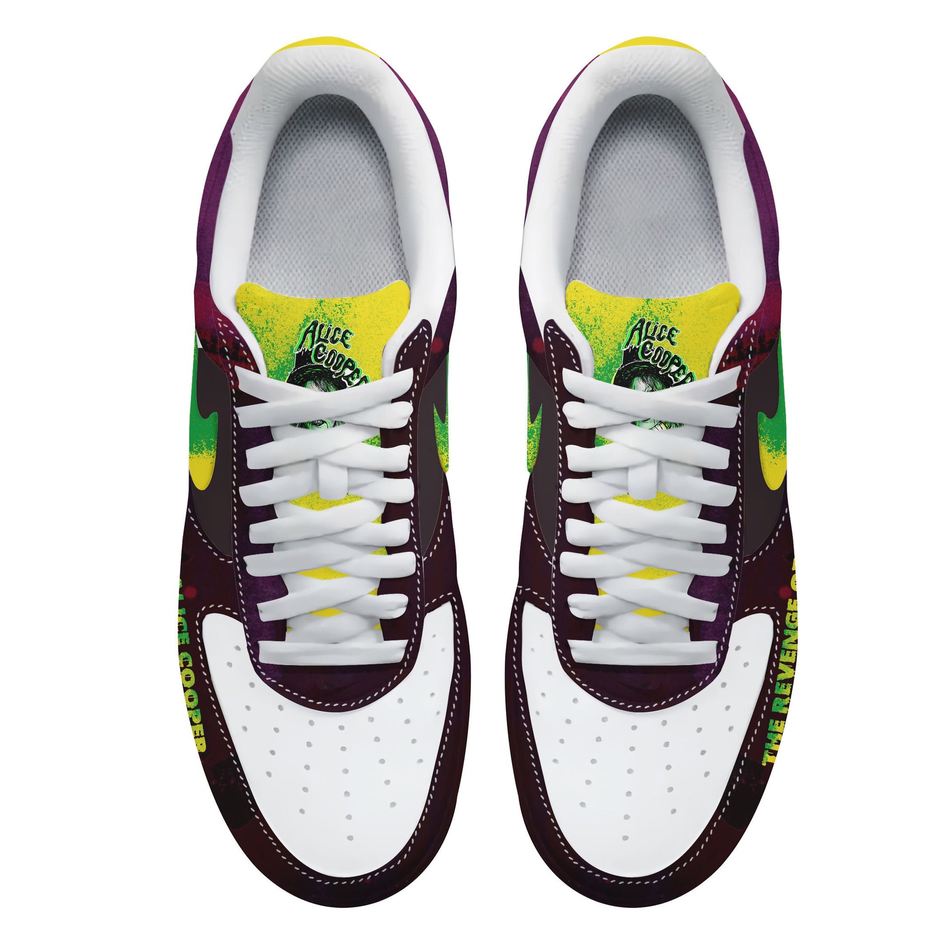 Ideafootwear Alice Cooper Air Low-Top Sneakers Shoes For Men And Women 2