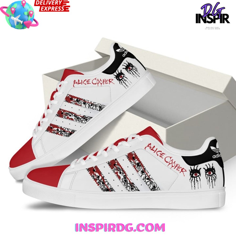 Ideafootwear Alice Cooper Skate Stan Shoes Sneakes For Men And Women 3