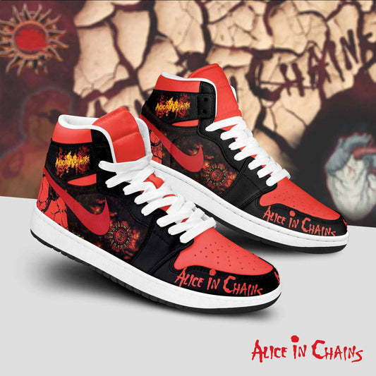 Ideafootwear Alice In Chains AJ1 High Sneakers Shoes For Men And Women 1